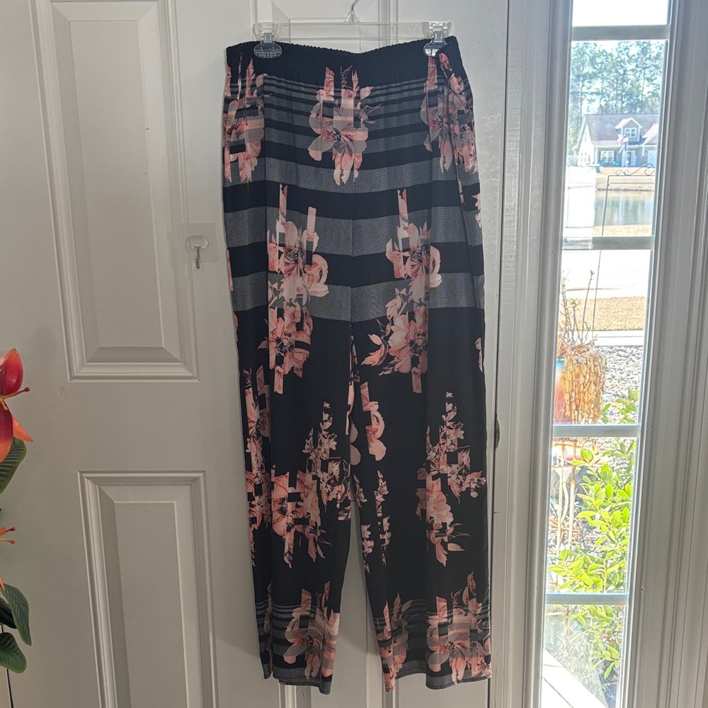 Joan Vass Charcoal Trousers Size Large